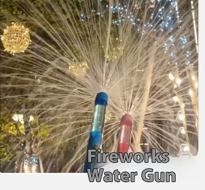 Pistola de Água Fireworks Pull-Out