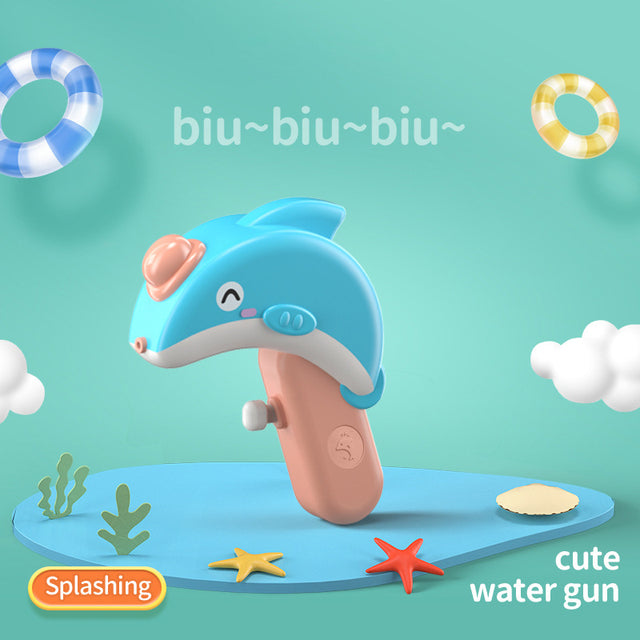 Pistola de Água Infantil com Desenhos Geométricos de Cartoon para Idades 2-3