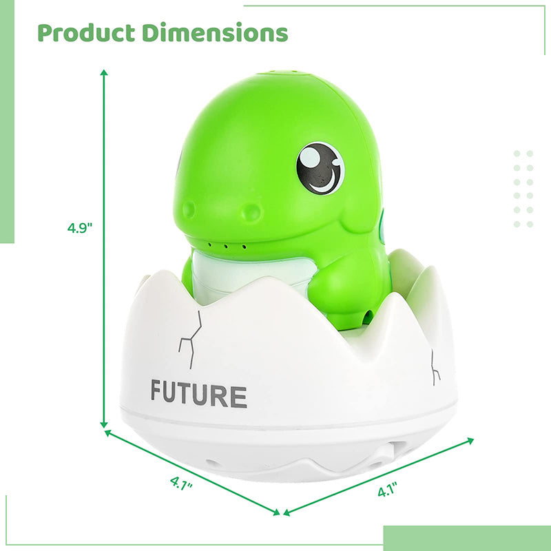 Brinquedos de Banho de Dinossauro com Pulverizador Automático de Água & Luz