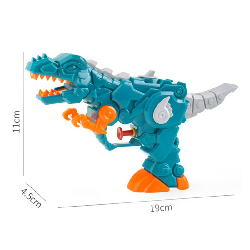 Pistola de Água Pequena Transformável em Dinossauro para Crianças