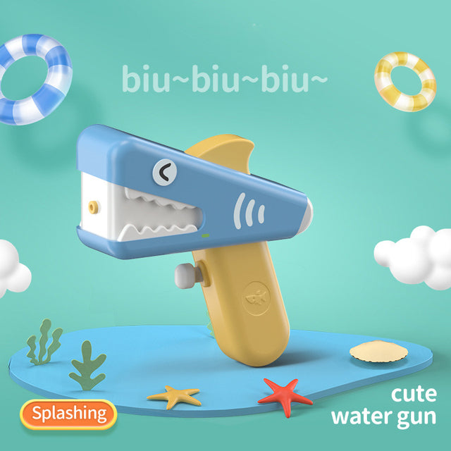 Pistola de Água Infantil com Desenhos Geométricos de Cartoon para Idades 2-3