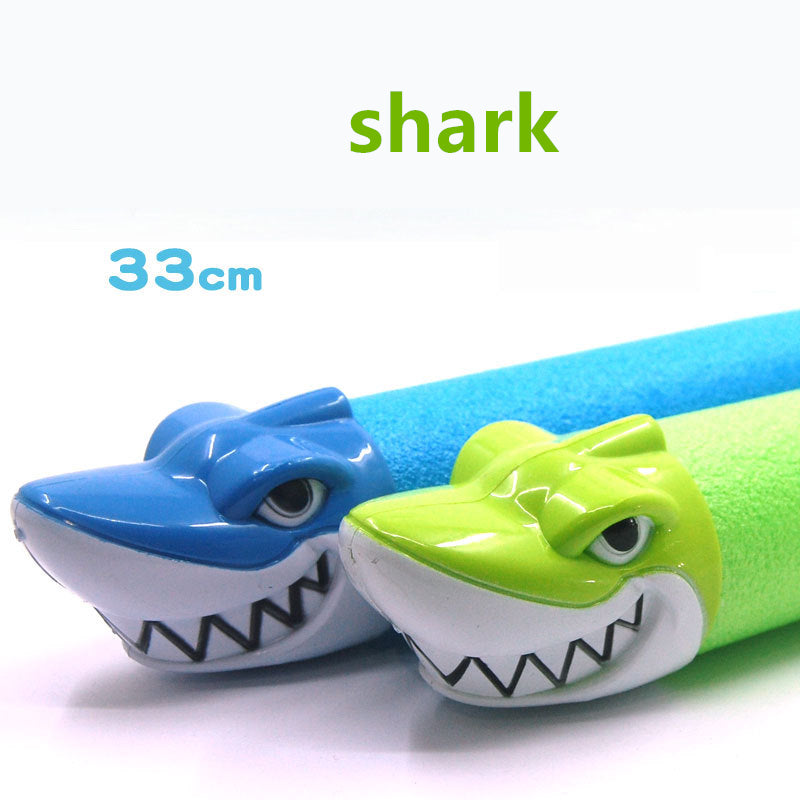 Brinquedo de Praia Pistola de Água com Cabeça de Animal - Tubarão & Crocodilo