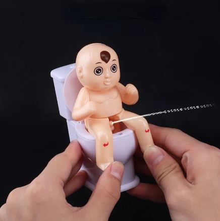 Pequena Pistola D'água de Brincadeira de Banheiro
