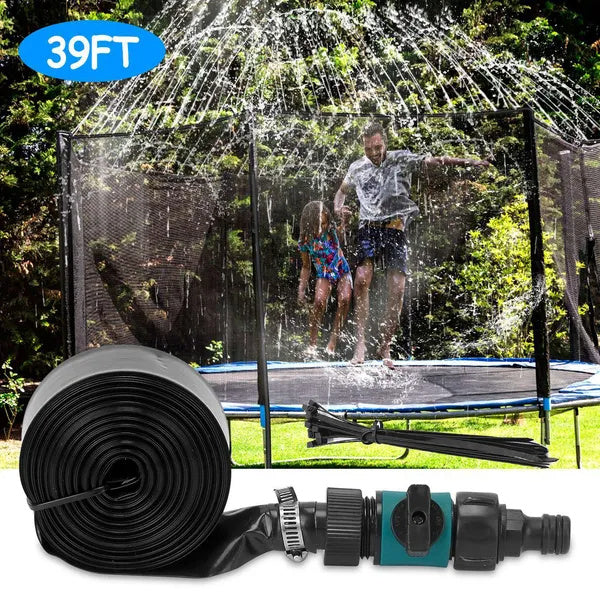 Pulverizador de Trampolim para Crianças, Parque Aquático Externo, Adequado para Brinquedos de Jogo de Água Externo para Crianças