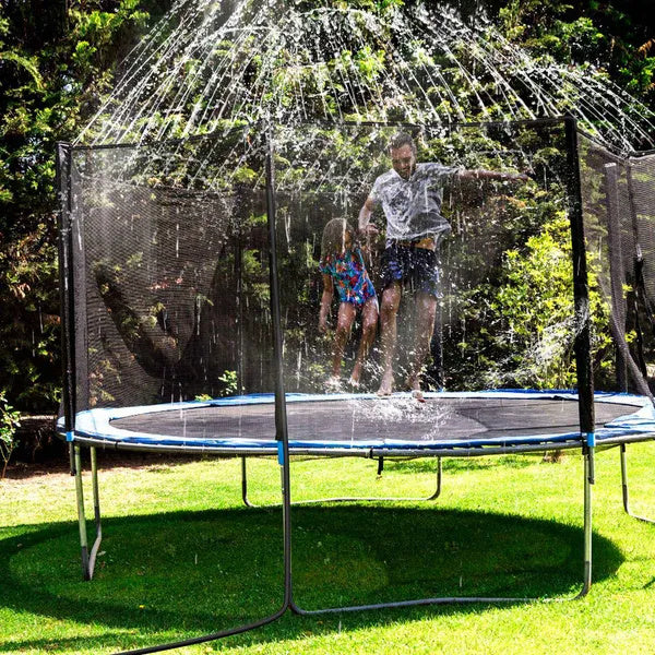 Pulverizador de Trampolim para Crianças, Parque Aquático Externo, Adequado para Brinquedos de Jogo de Água Externo para Crianças