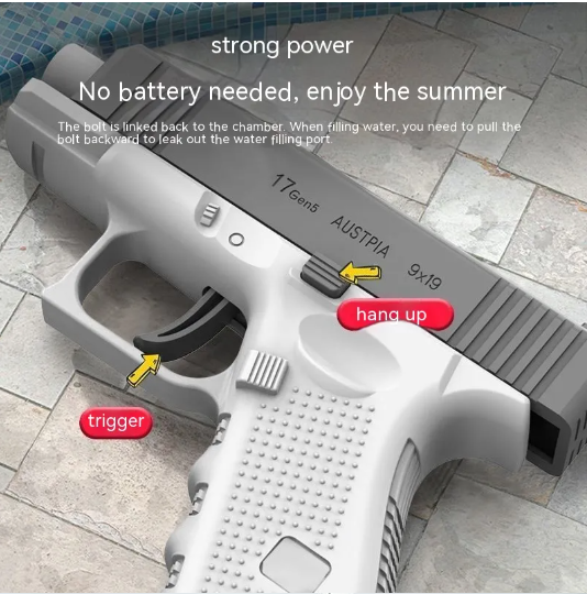 Pistola de Água de Spray Contínuo Automático