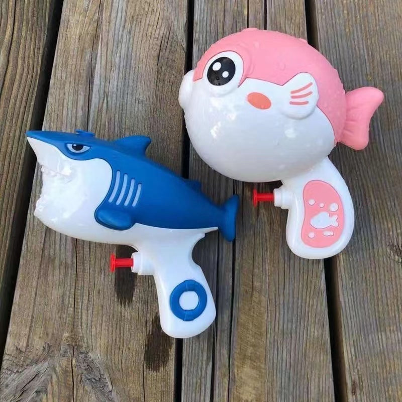 Pistola de Água Infantil com Desenhos Geométricos de Cartoon para Idades 2-3
