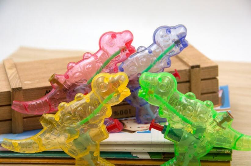 Cartoon Transparent Dinosaur Small Water Gun